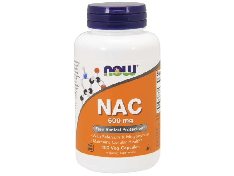 Now Foods NAC 600mg - 100 caps-0