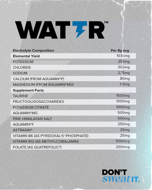 HR Labs WATTR™ (40 serving Hydration)